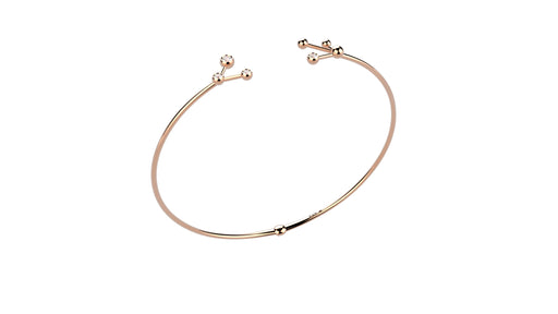 Bent Open Diamond Choker