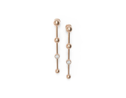 Linear Atom Earrings