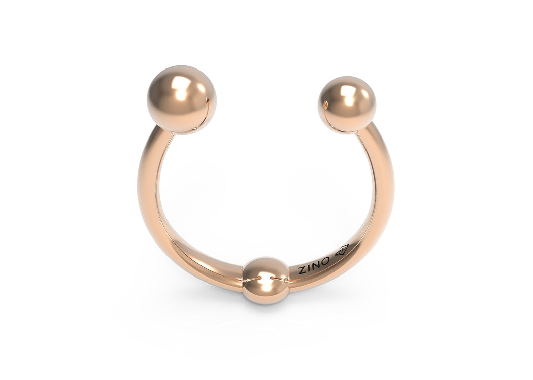 Dual Sphere Open Ring