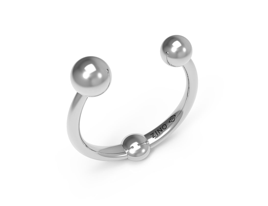 Dual Sphere Open Ring