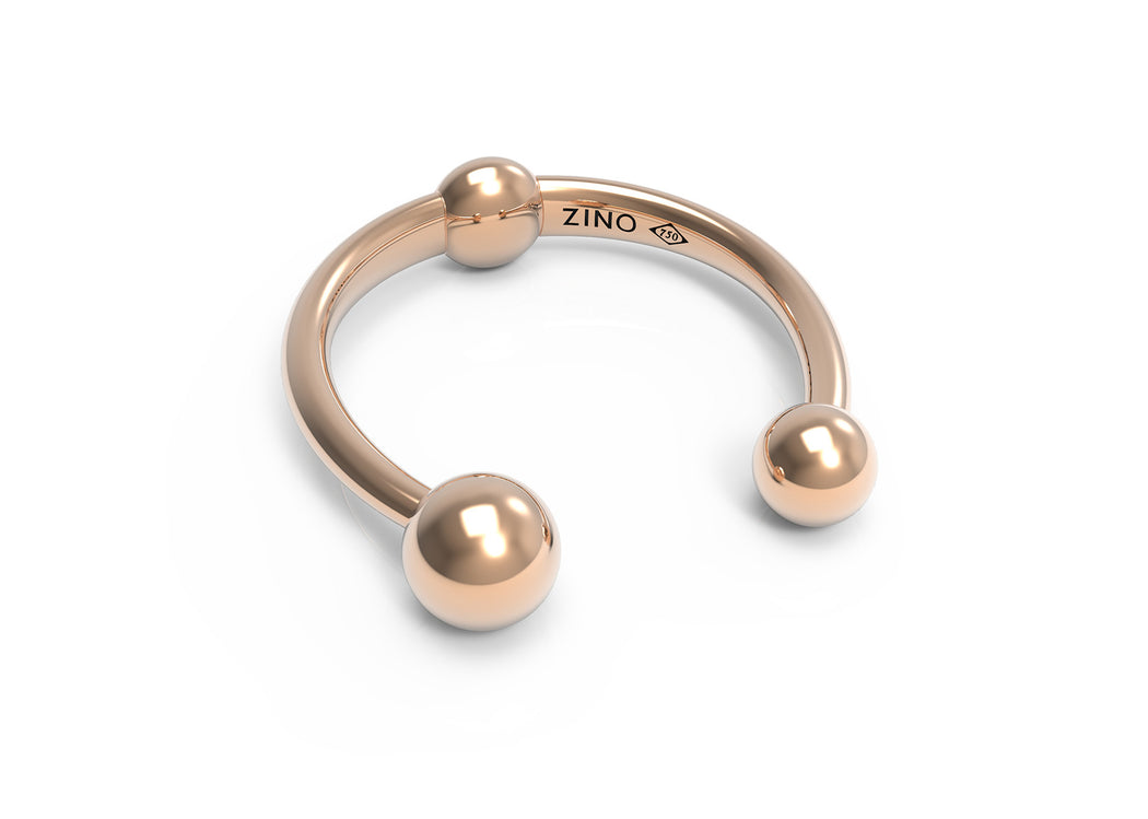 Dual Sphere Open Ring