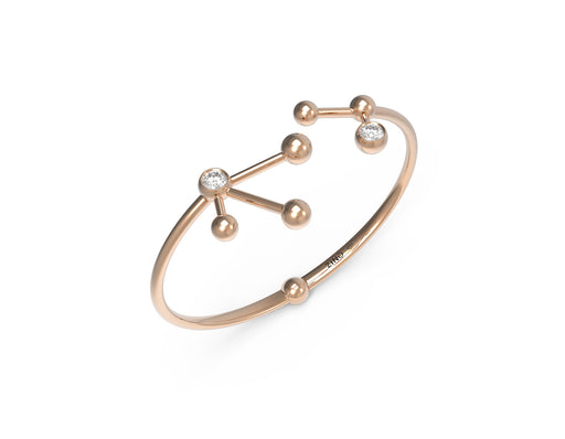 Bent Open Diamond Bracelet