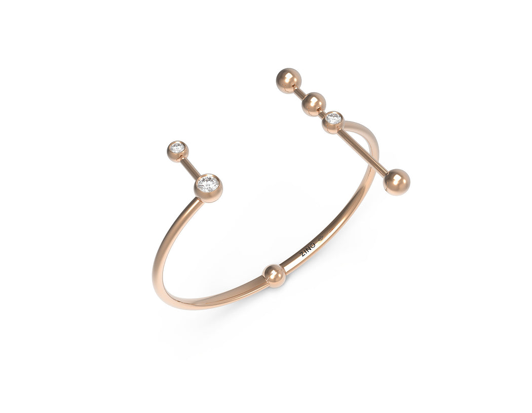 Aligned Diamond Bracelet