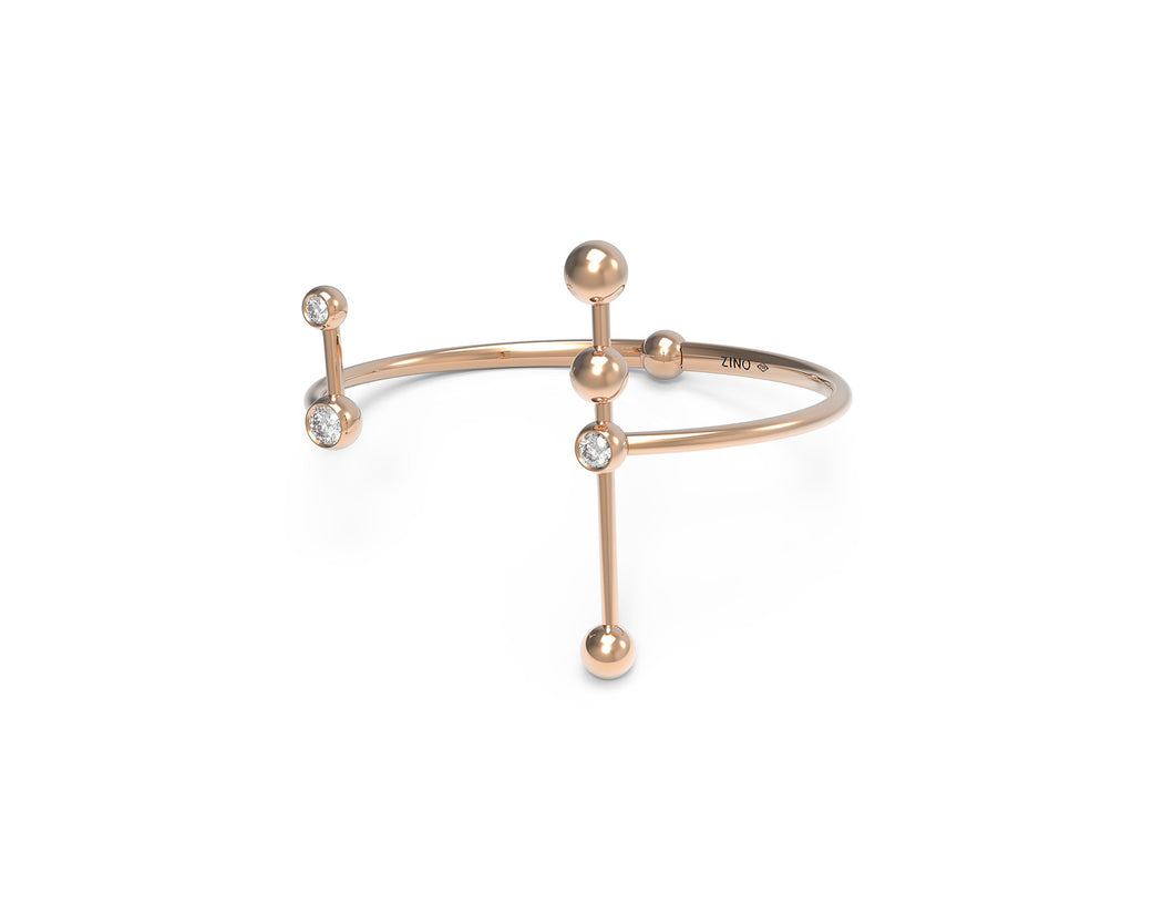 Aligned Diamond Bracelet